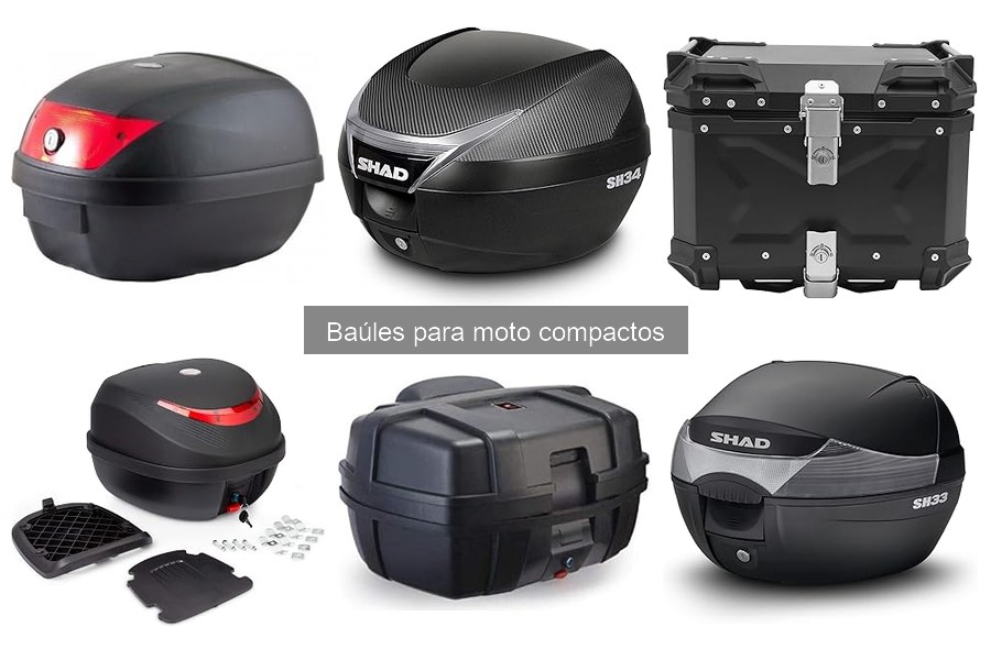 ¿Qué son los baúles para moto compactos y cuáles elegir?