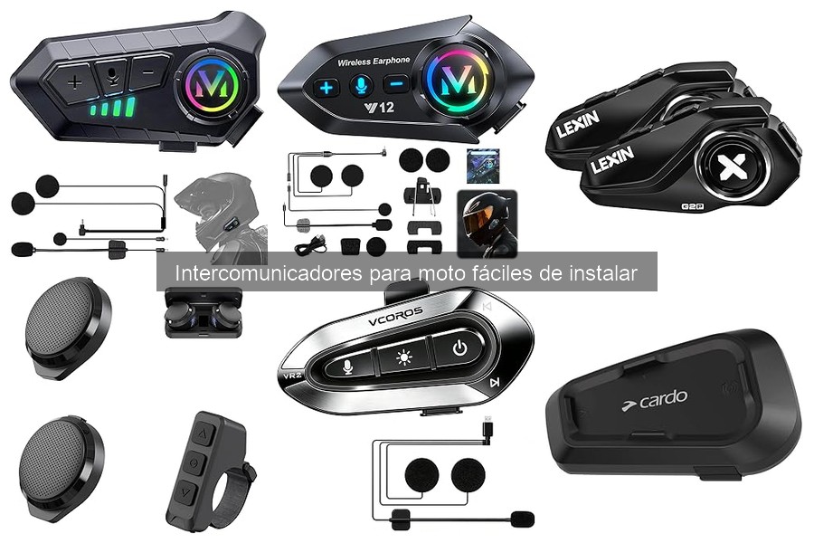 ¿Qué son los intercomunicadores para moto y cómo funcionan?