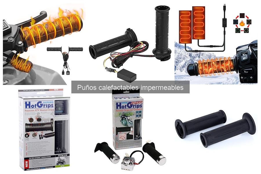 ¿Qué son los puños calefactables impermeables para motos?