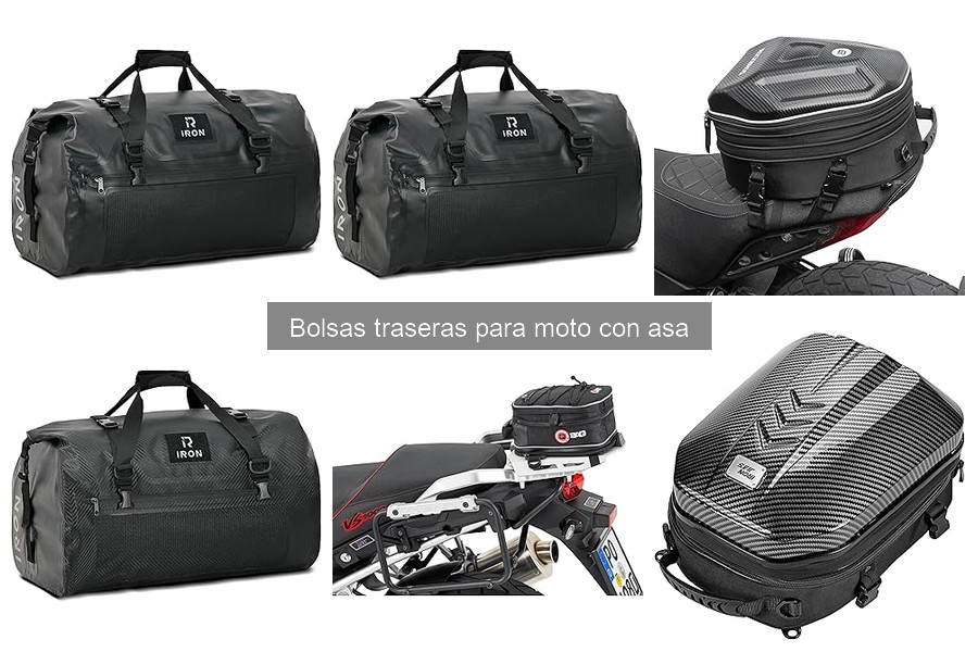 Reseñas de Bolsas Traseras para Moto con Asa: Top 3 Opiniones