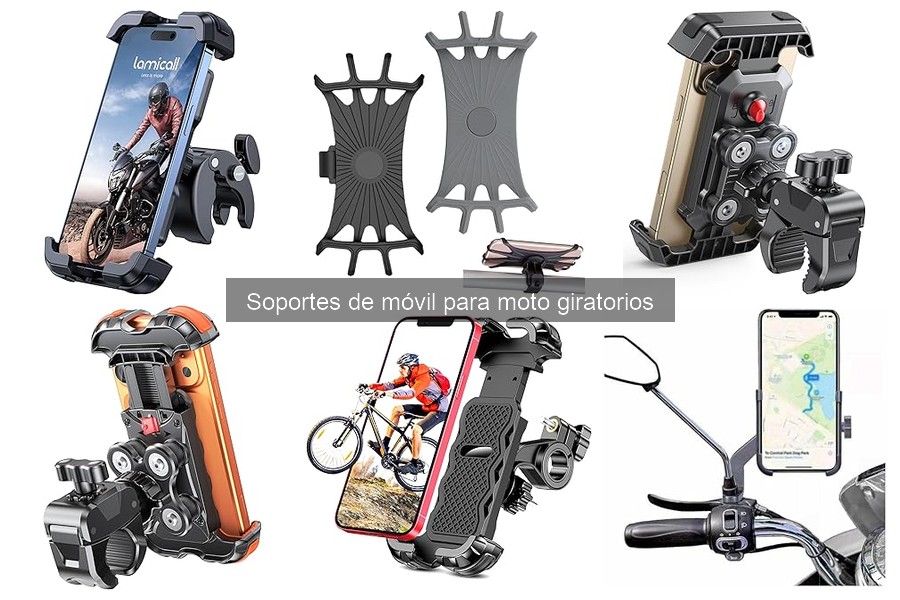 Reseñas y opiniones de soportes giratorios para moto