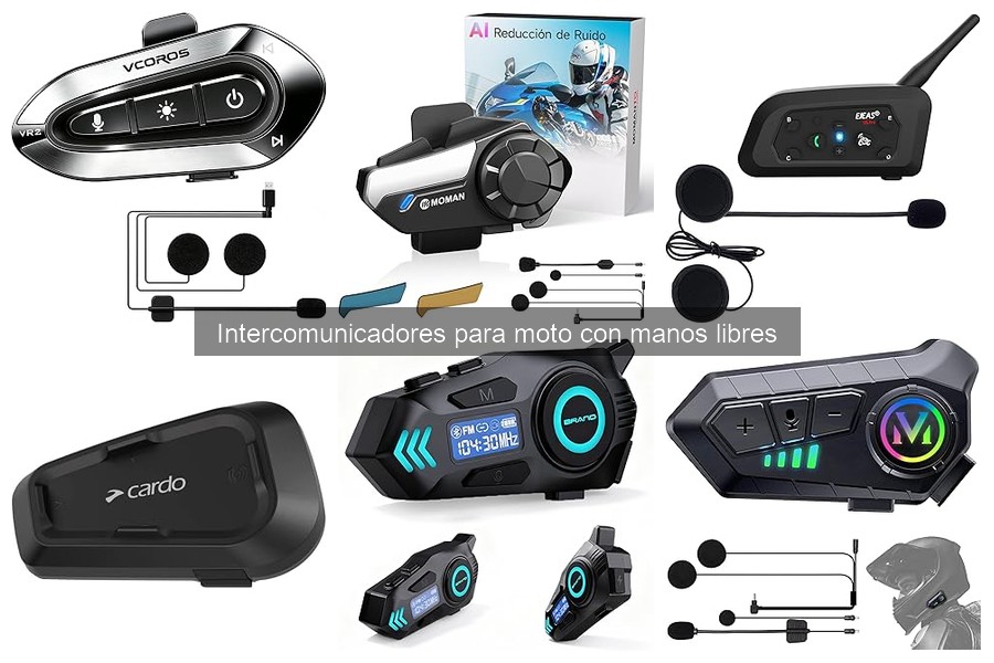 Seguridad de intercomunicadores para moto durante la conducción