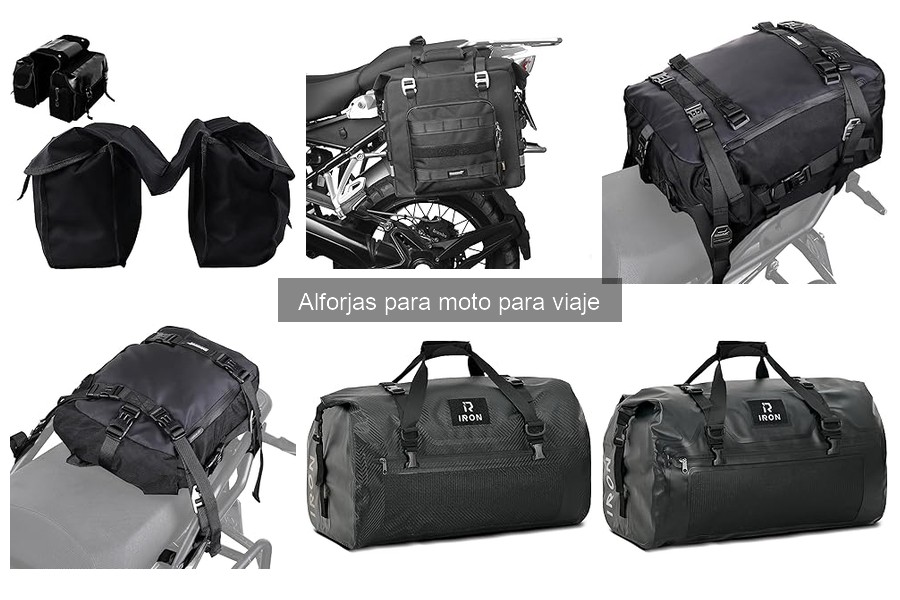 ¿Son impermeables todas las alforjas para moto? Guia útil