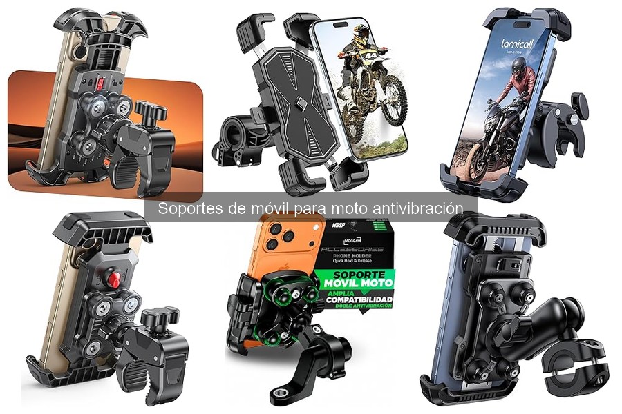 Soportes de Móvil para Moto Antivibración: ¿Qué Son?