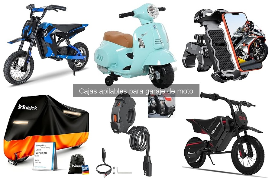 Testimonios de Cajas Apilables para Garaje de Motos