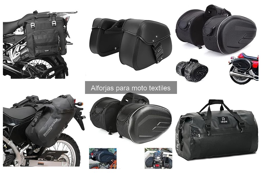 Tipos de Alforjas para Moto Textiles: Guía Completa