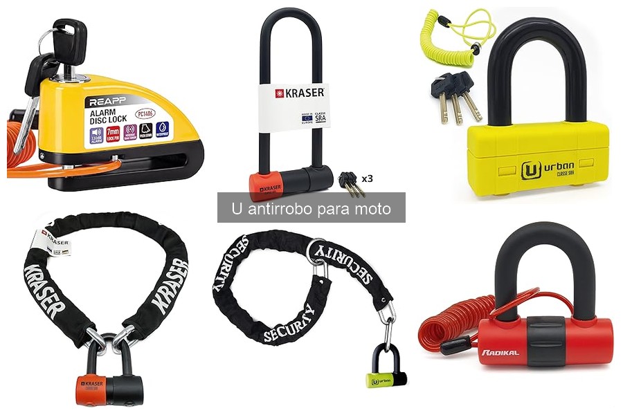Tipos de Antirrobo para Moto: Alarmas, Candados y Más