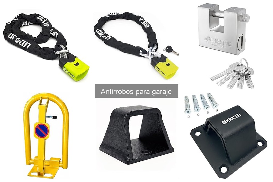 Tipos de antirrobos para garaje: características y diferencias
