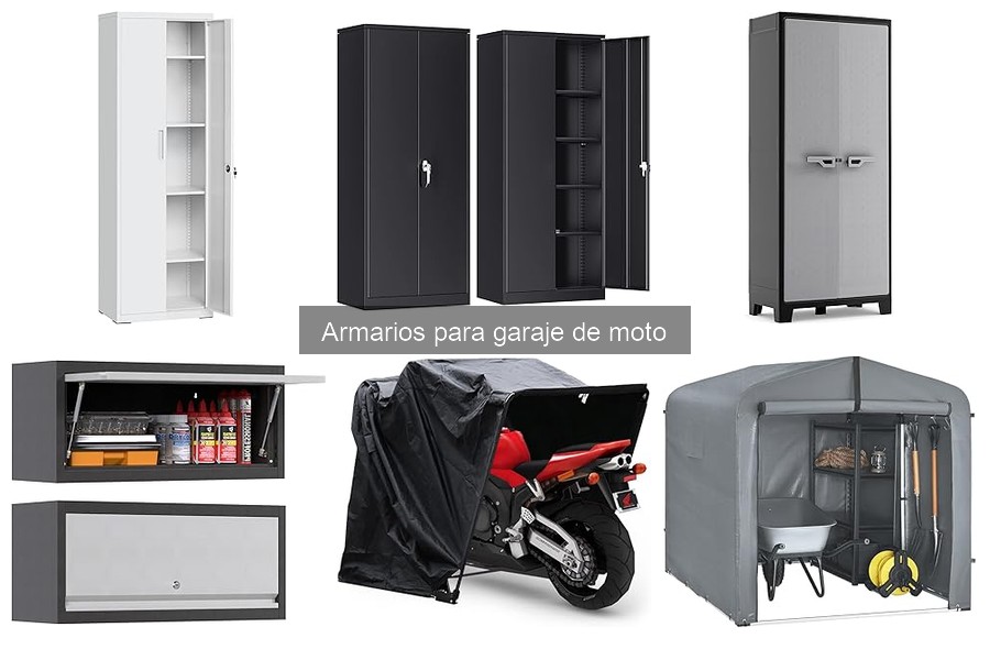 Tipos de armarios para garaje de moto: guía completa
