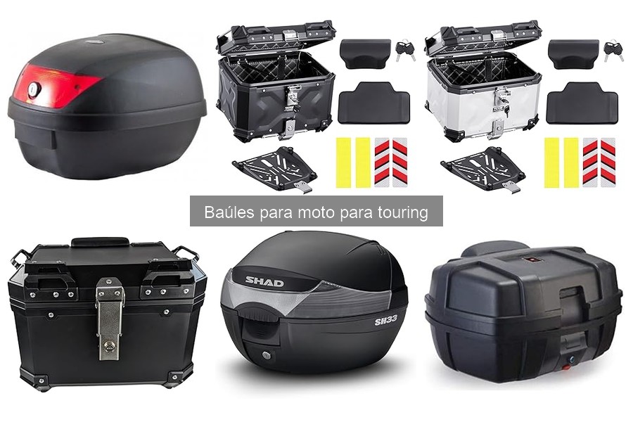 Tipos de Baúles para Moto Touring: Guía Completa