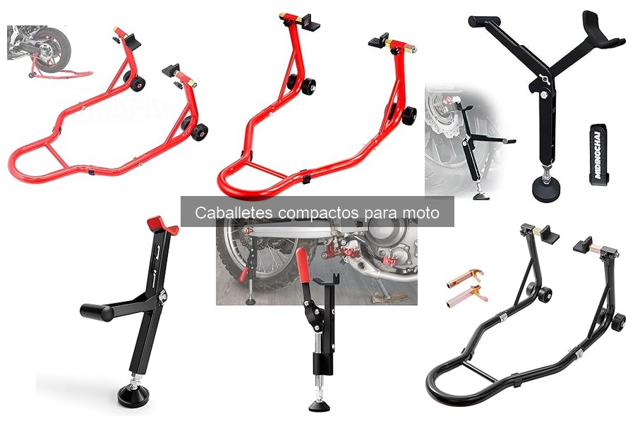 Tipos de caballetes compactos para moto: guía y uso adecuado