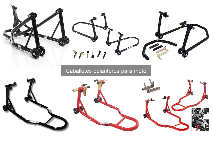 Tipos de caballetes delanteros para moto: características y usos