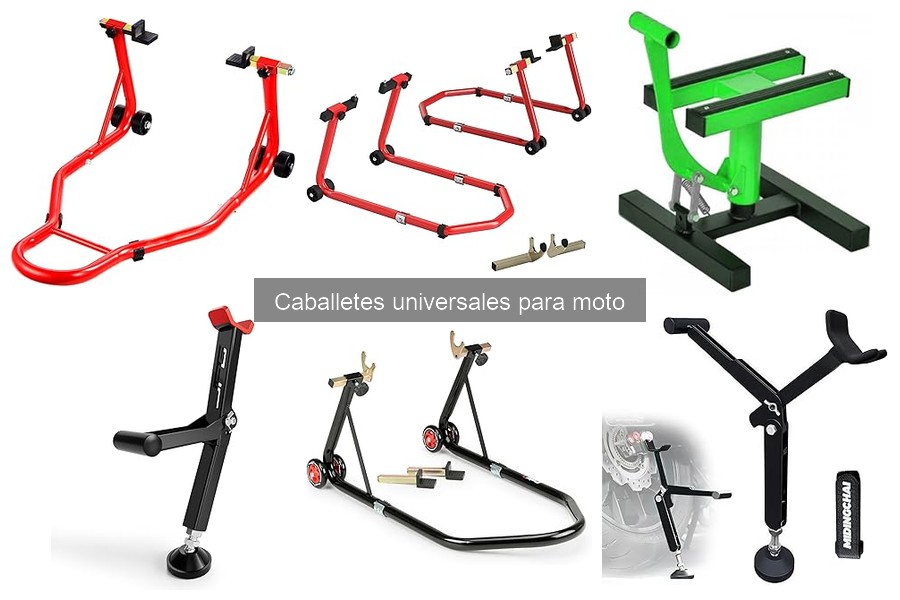 Tipos de caballetes universales para moto: guía práctica