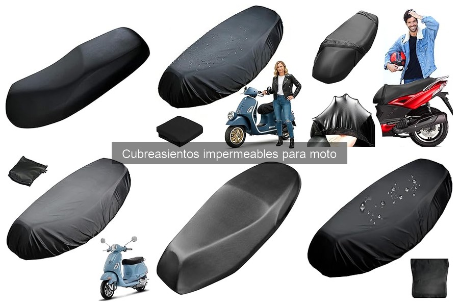 Tipos de cubreasientos impermeables para moto: Guía completa