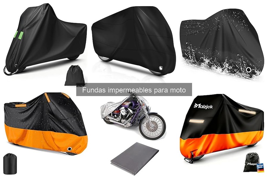 Tipos de fundas impermeables para moto: Guía completa