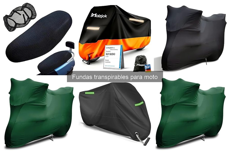 Tipos de fundas transpirables para moto: Guía completa