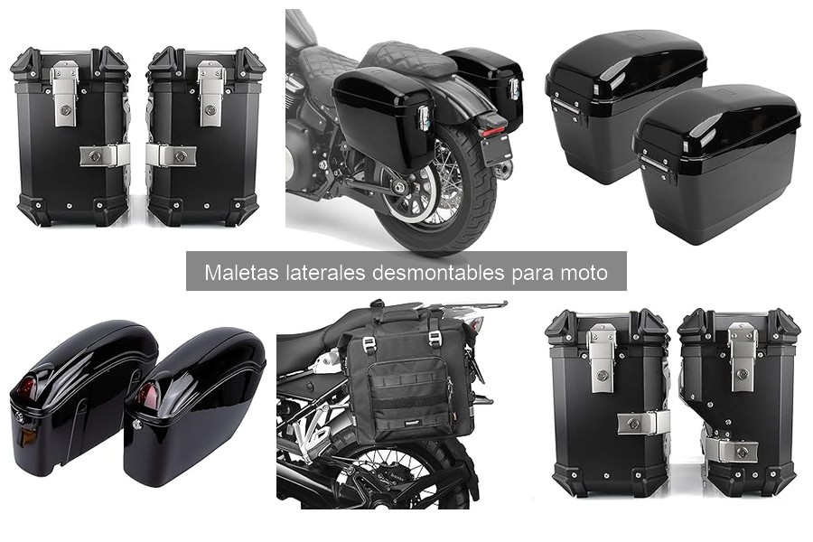 Tipos de Maletas Laterales Desmontables para Moto en 2023