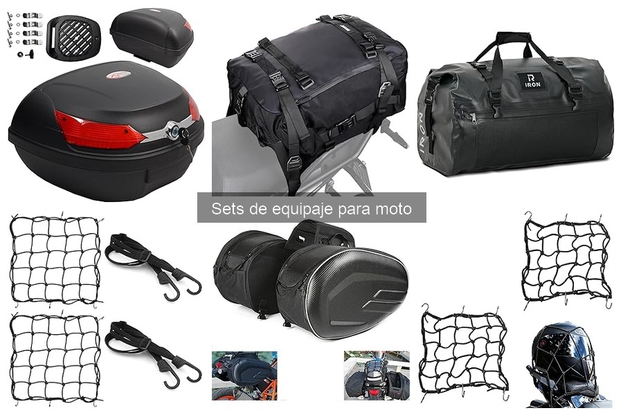 Tipos de sets de equipaje para moto: Guía completa 2023