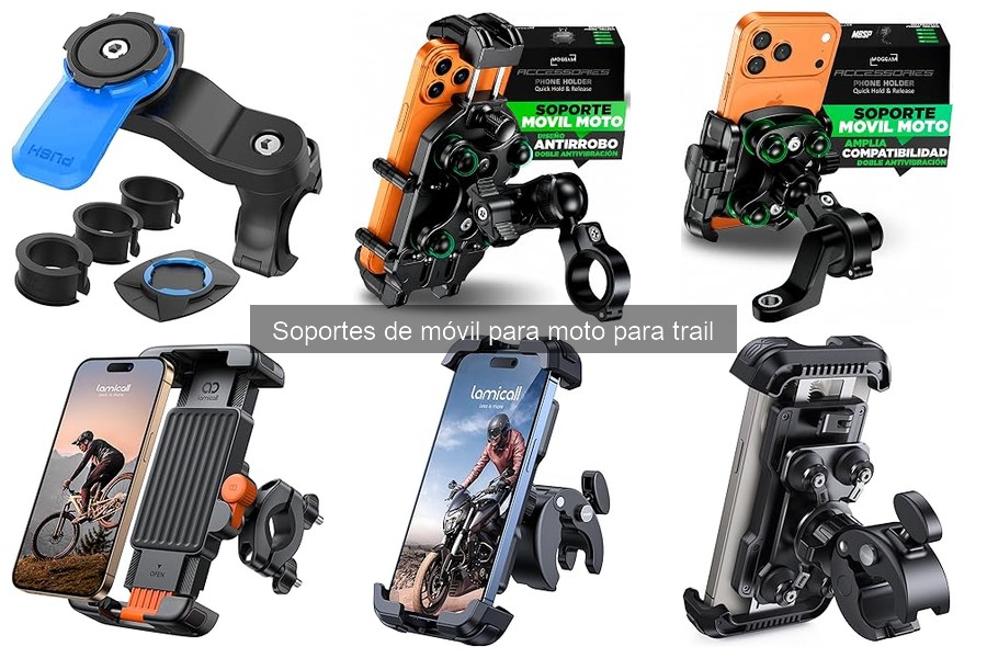 Tipos de Soportes de Móvil para Moto: Ventajas y Desventajas