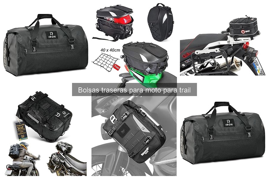 Tips para Maximizar Espacio en Bolsas Traseras de Moto