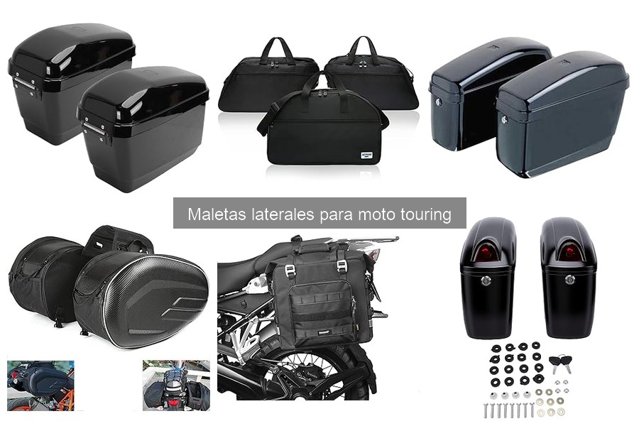 Todo sobre las maletas laterales para moto touring