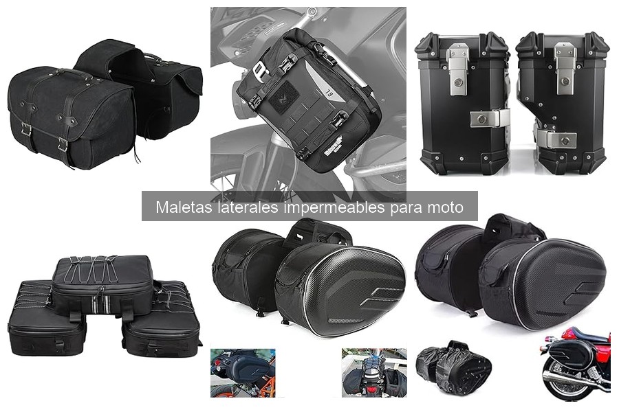 Todo sobre maletas laterales impermeables para moto