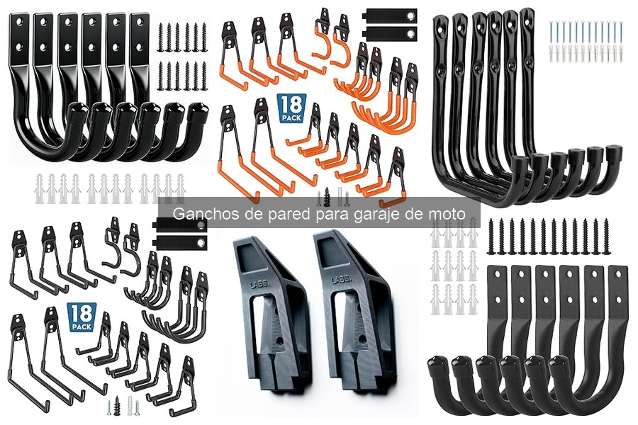 Ventajas de Ganchos de Pared para Motos en tu Garaje