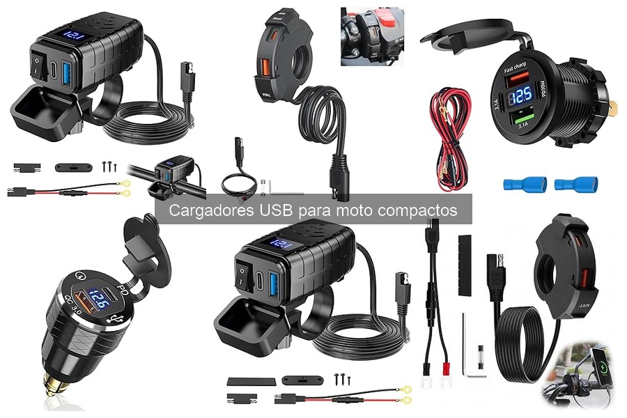 Ventajas de los cargadores USB compactos para moto