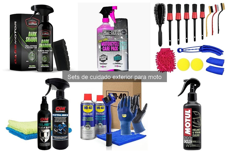 Ventajas de los Sets de Cuidado Exterior para Motos