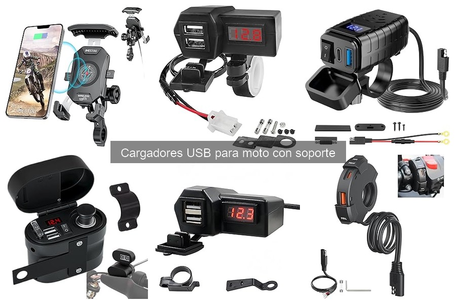 Ventajas de un Cargador USB para Moto con Soporte