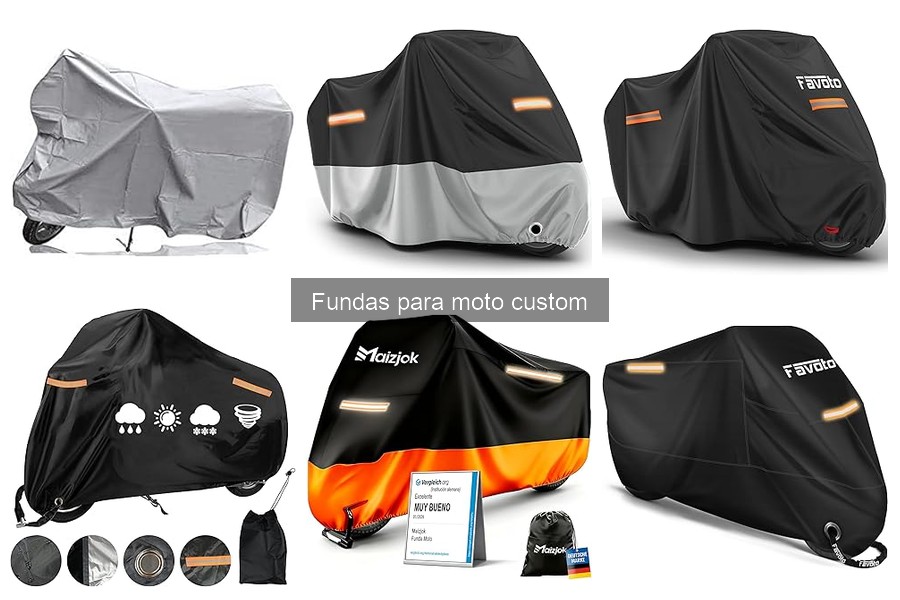 Ventajas de usar fundas para motos custom - Protección y más
