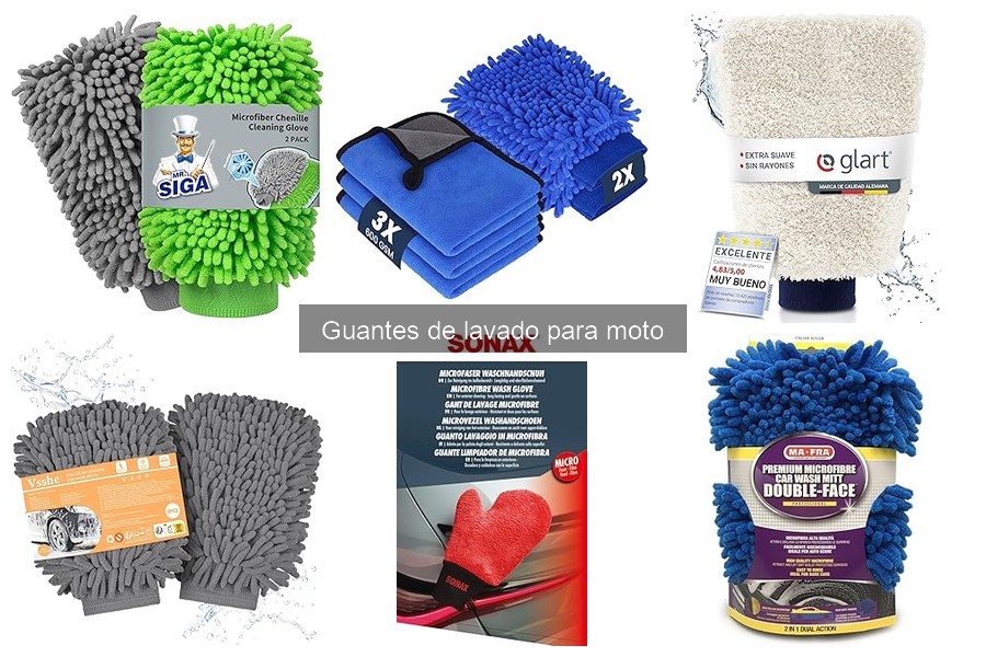 ** Ventajas de usar guantes de lavado para moto | Beneficios clave