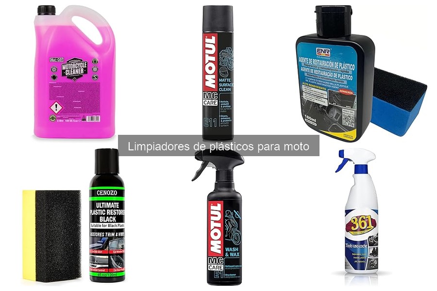 Ventajas de usar limpiadores de plásticos para moto