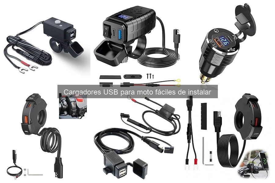 Ventajas de usar un cargador USB para moto fácil de instalar