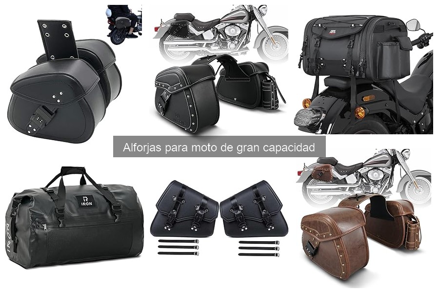 Ventajas y desventajas de alforjas para moto de gran capacidad