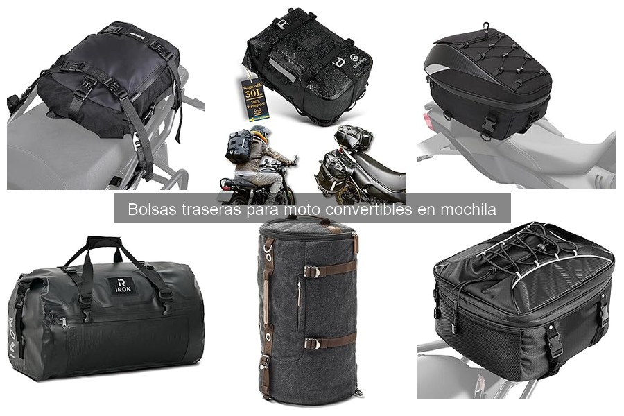 Ventajas y Desventajas de Bolsas Traseras Convertibles para Moto