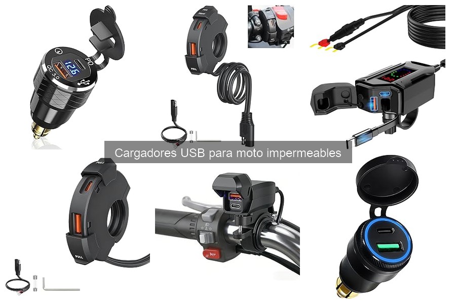 Ventajas y desventajas de cargadores USB para moto impermeables