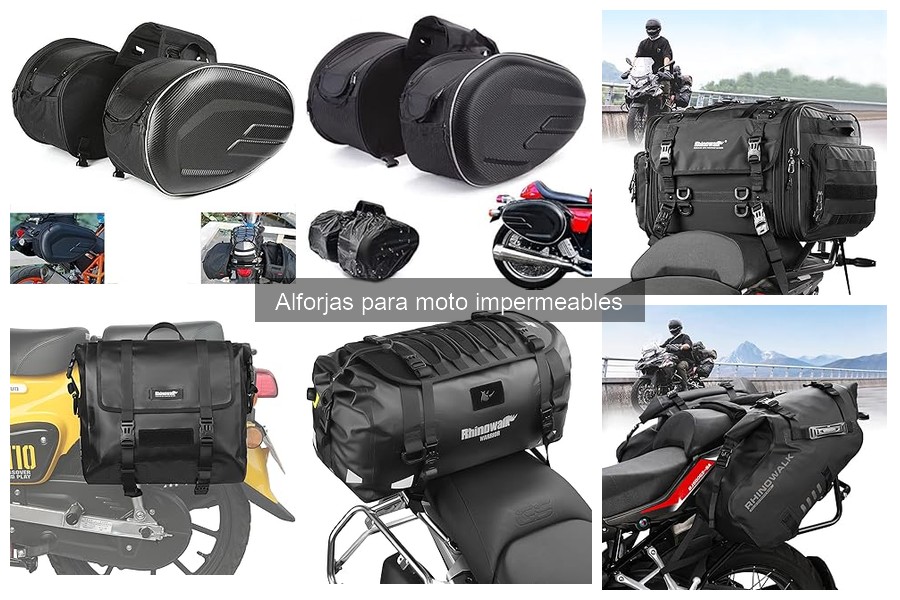 Ventajas y desventajas de las alforjas impermeables para moto