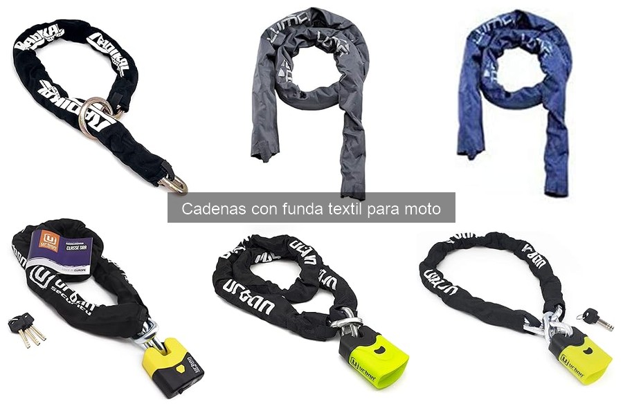 Ventajas y desventajas de las cadenas con funda textil para moto