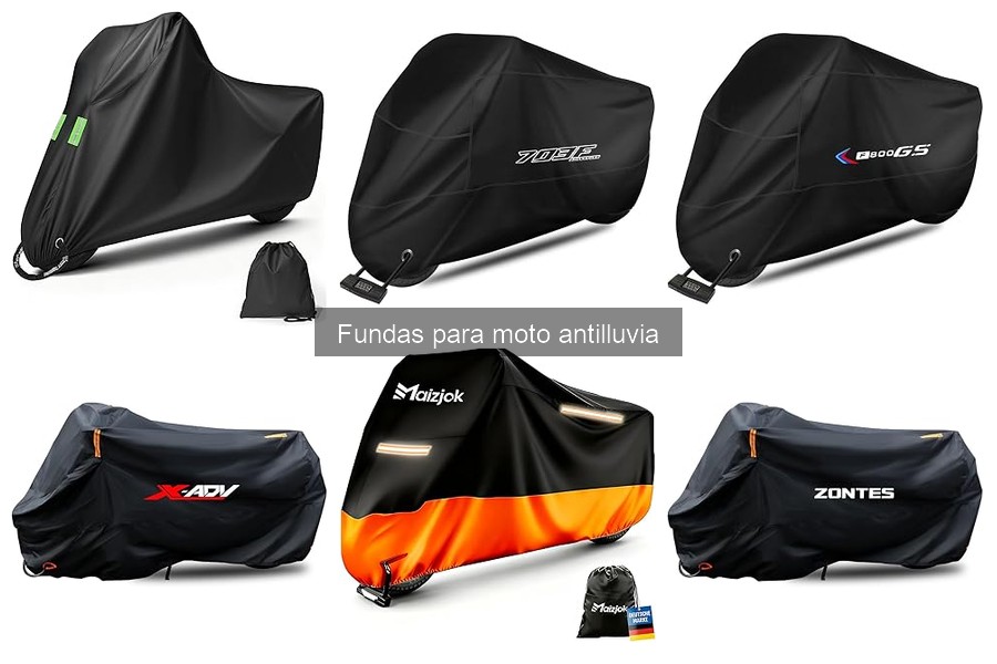 Ventajas y desventajas de las fundas antilluvia para moto