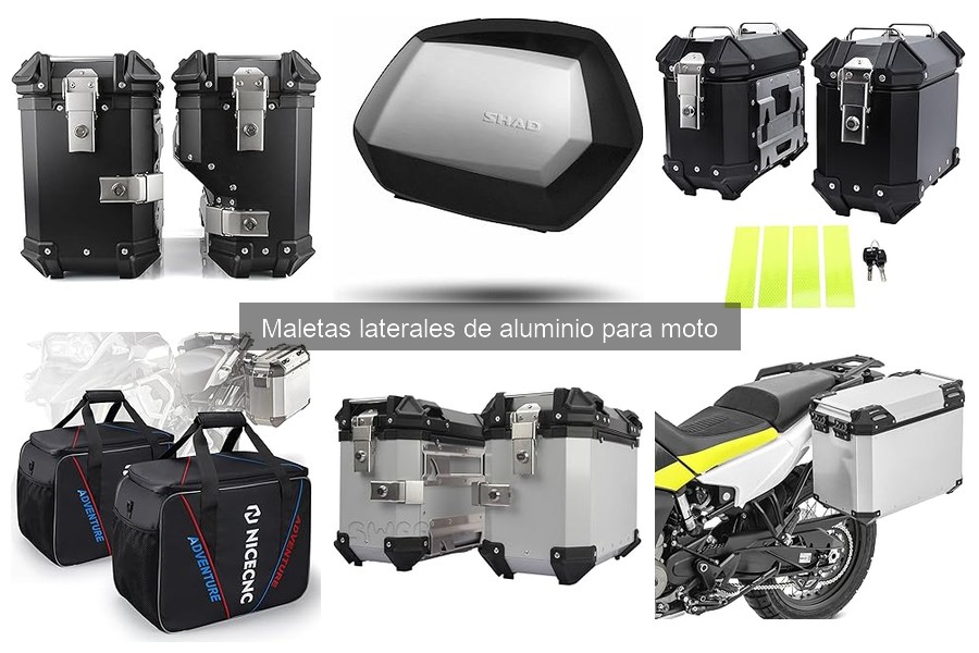 Ventajas y desventajas de las maletas laterales de aluminio para moto