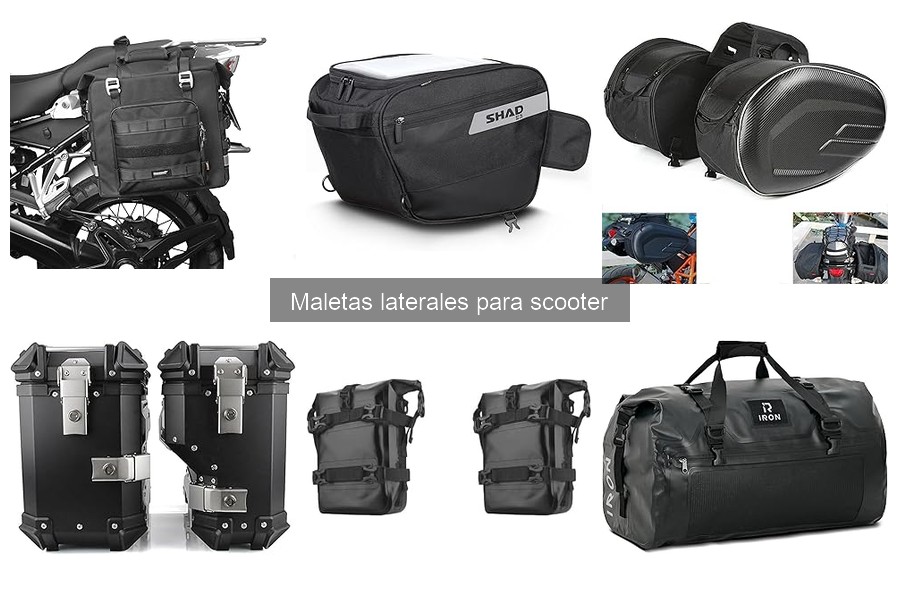 Ventajas y desventajas de las maletas laterales para scooters