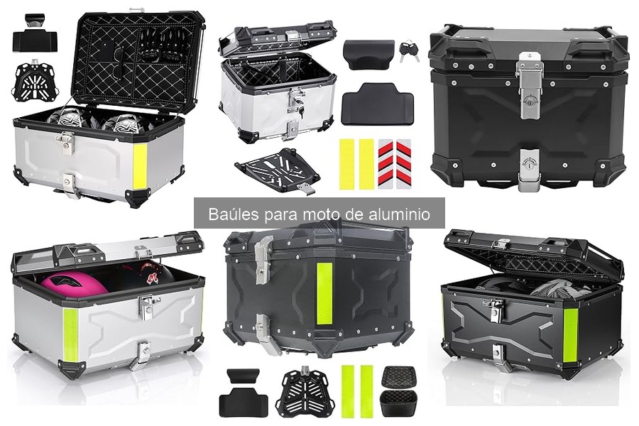 Ventajas y desventajas de los baúles de aluminio para moto