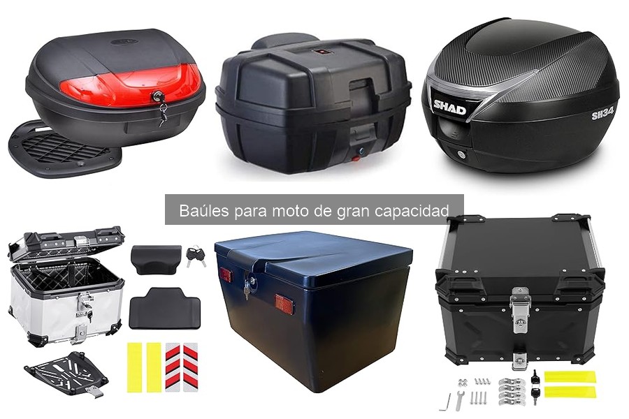 Ventajas y Desventajas de los Baúles para Moto de Gran Capacidad