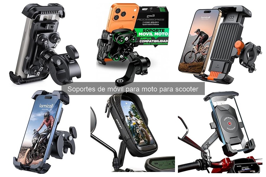 Ventajas y desventajas de los soportes de móvil para scooter