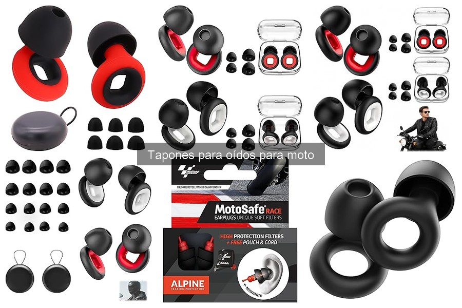 Ventajas y desventajas de los tapones para oídos en moto