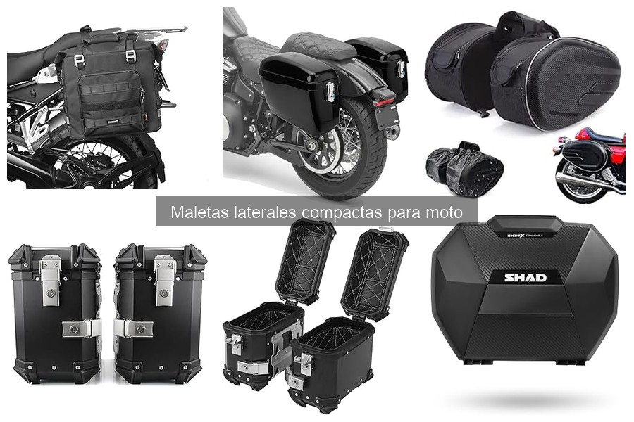 Ventajas y desventajas de maletas laterales compactas para moto