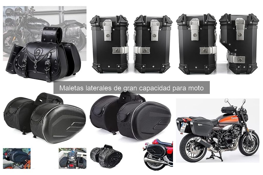 Ventajas y desventajas de maletas laterales grandes para moto