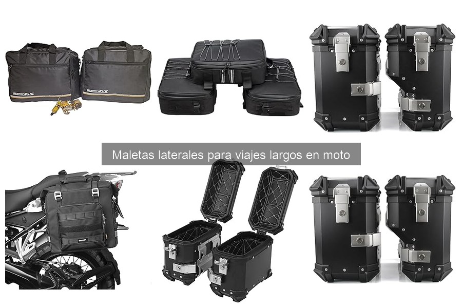 Ventajas y desventajas de maletas laterales para viajes en moto