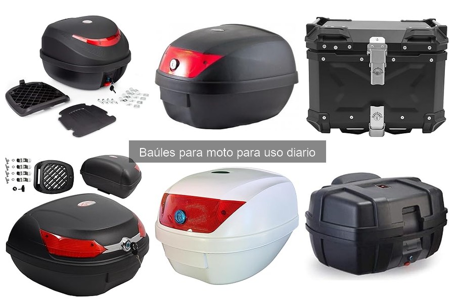 Ventajas y desventajas de usar baúles para moto